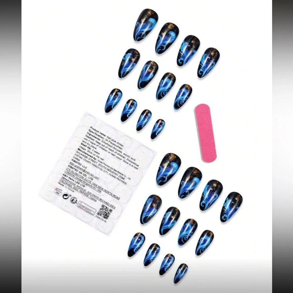 Press on Nails set (no glue needed) NEW